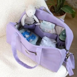 Sac à langer Basile Lilas