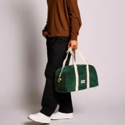 Sac à langer Charlie Velours Sapin