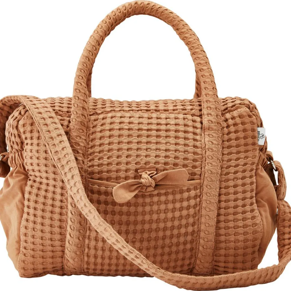 Sac à langer en coton gaufré Cassonade