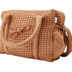 Sac à langer en coton gaufré Cassonade