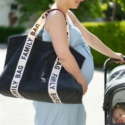 Sac à langer Family bag signature Canvas noir