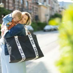 Sac à langer Family bag signature Canvas noir