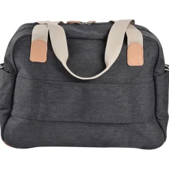 Sac à langer Genève II gris chiné foncé