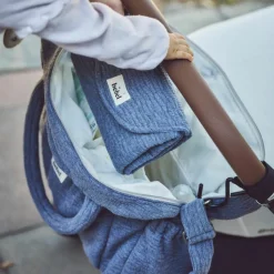 Sac à langer gris clair Comme un bonbon Wavy