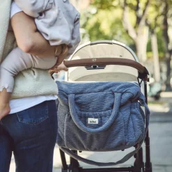 Sac à langer gris clair Comme un bonbon Wavy