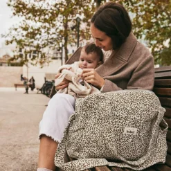 Sac à langer 24-48h Léopard beige