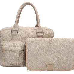 Sac à langer Hello Little One sherpa beige