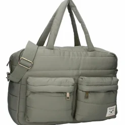 Sac à langer matelassé imperméable vert