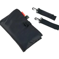 Sac à langer matelassé Noir