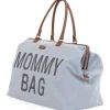 Sac à langer Mommy bag signature Canvas gris