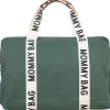 Sac à langer Mommy bag signature Canvas vert