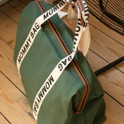 Sac à langer Mommy bag signature Canvas vert