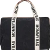 Sac à langer Mommy bag signature Canvas noir