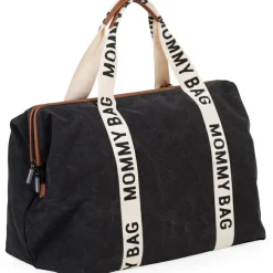 Sac à langer Mommy bag signature Canvas noir