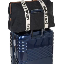 Sac à langer Mommy bag signature Canvas noir