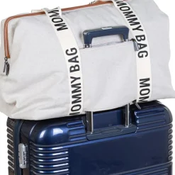 Sac à langer Mommy bag signature Canvas écru