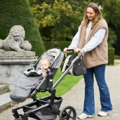 Sac à langer Mommy Club Signature Canvas noir