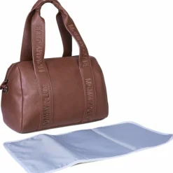 Sac à langer Mommy Club Simili cuir marron foncé