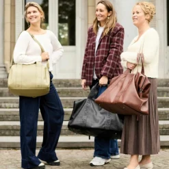 Sac à langer Mommy Club Simili cuir vert