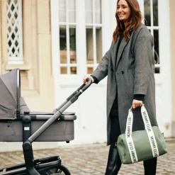 Sac à langer Mommy Club signature vert