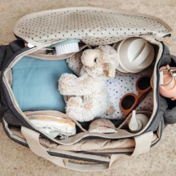 Sac à langer Sydney Gris chiné foncé