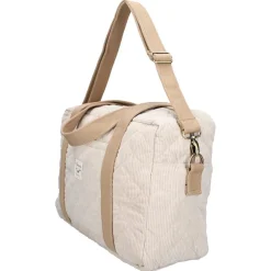 Sac à langer velours côtelé écru