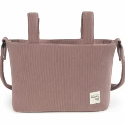 Sac à langer velours côtelé Gala Cerise