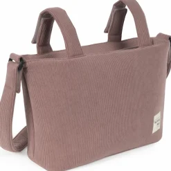 Sac à langer velours côtelé Gala Cerise