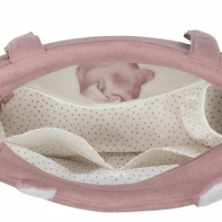 Sac à langer velours côtelé Gala Cerise