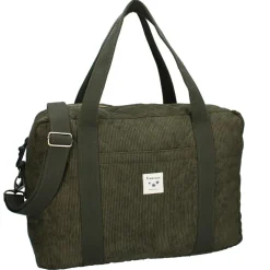 Sac à langer velours côtelé kaki
