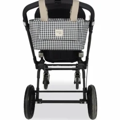 Sac à poussette à I Love Vichy Noir