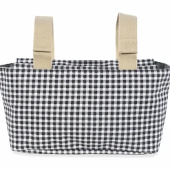 Sac à poussette à I Love Vichy Noir