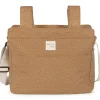 Sac à poussette à pois Poppy Cannelle