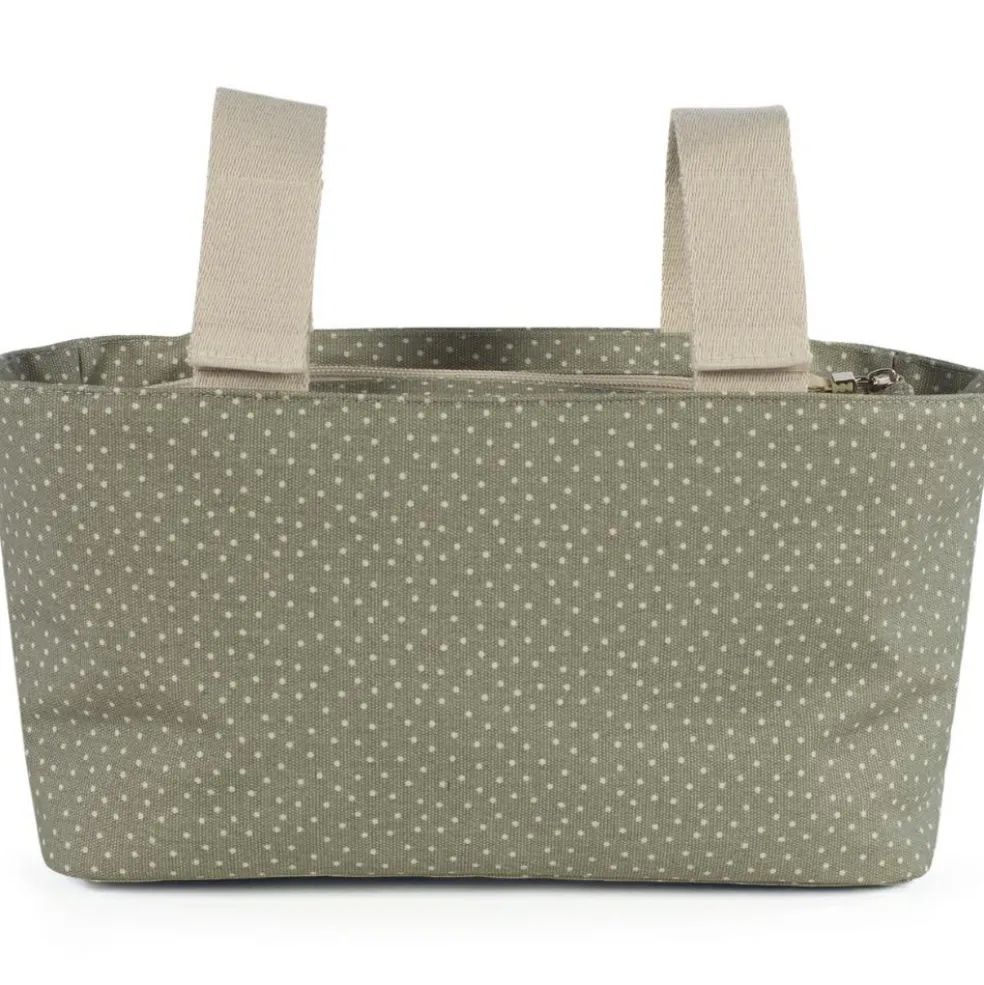 Sac à poussette à pois Poppy Mousse