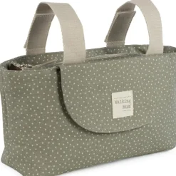 Sac à poussette à pois Poppy Mousse