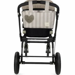 Sac à poussette à pois Sintra Beige