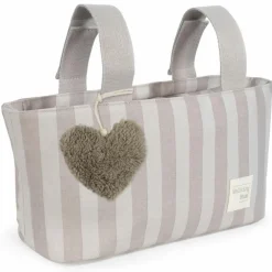 Sac à poussette à pois Sintra Beige