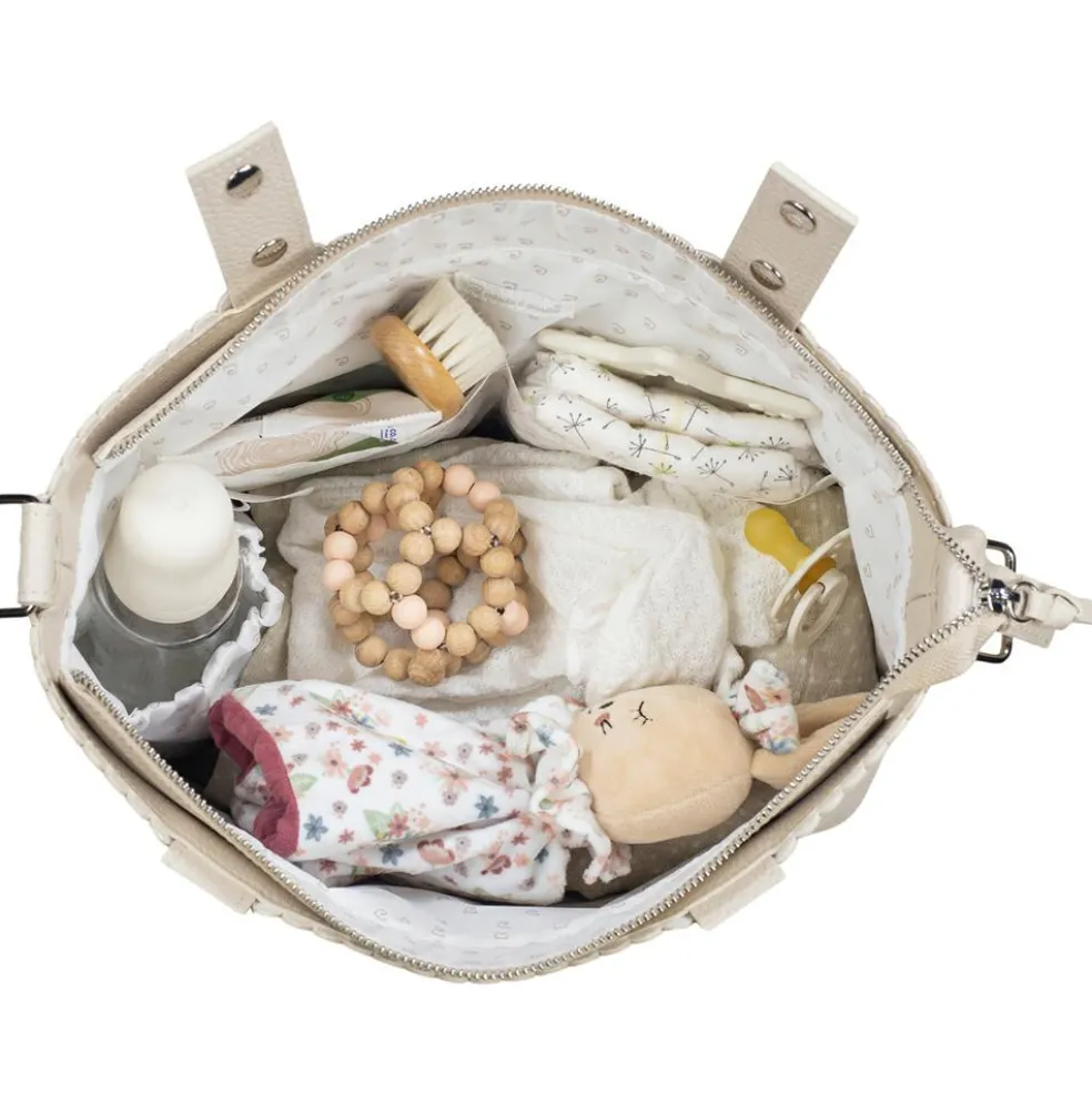 Sac à poussette Crossbody Icon Cream