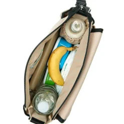 Sac à poussette Eco quilt beige