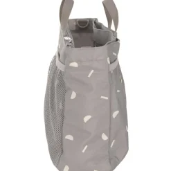 Sac à poussette Multitalent Blocks taupe