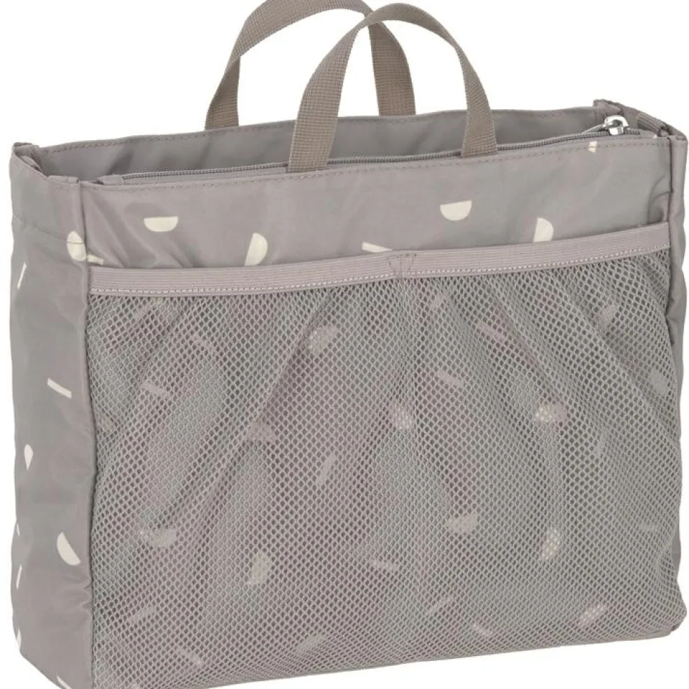 Sac à poussette Multitalent Blocks taupe