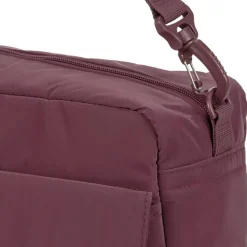 Sac à poussette rouge foncé