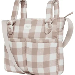 Sac à poussette Sophie Vichy Caramel