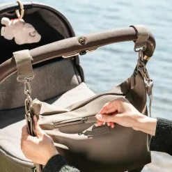 Sac à poussette Taupe