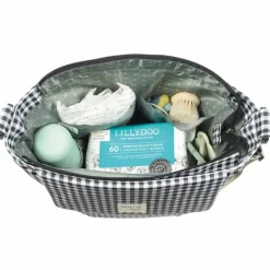 Sac a Langer I Love Vichy Noir