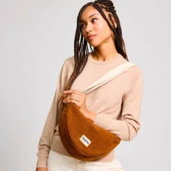 Sac banane Andrea Teddy Brun