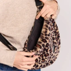 Sac banane Andrea Teddy Léopard