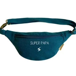 Sac banane bleu pétrole (personnalisable)