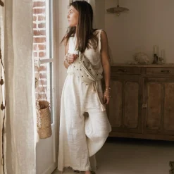 Sac banane cœur sable