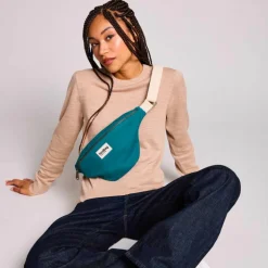 Sac banane Olivia Bleu Paon